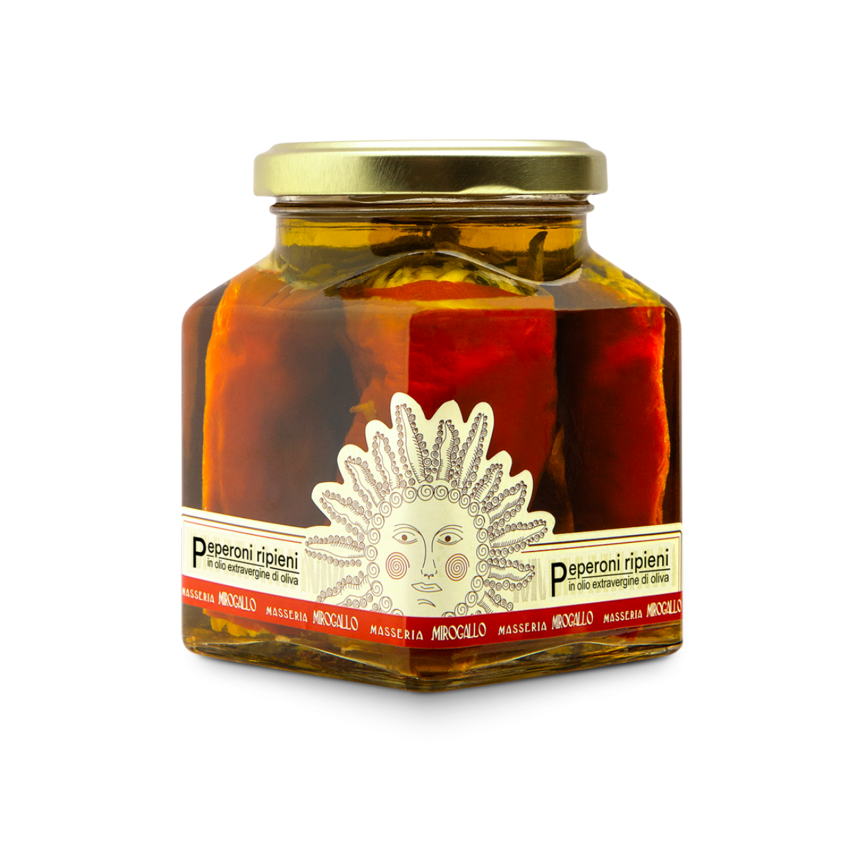 Peperoni ripieni in olio extravergine d’oliva