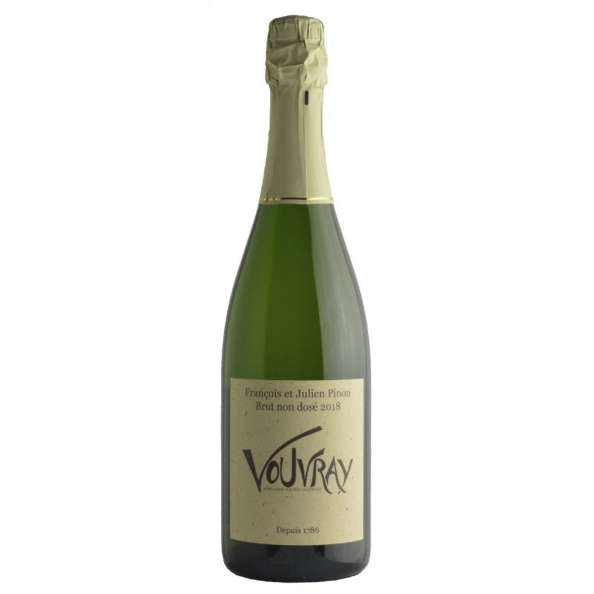 François et Julien Pinon Brut non dosé Vouvray