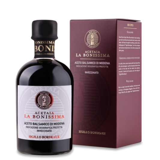 Aceto balsamico di Modena IGP invecchiato - Sigillo bordeaux