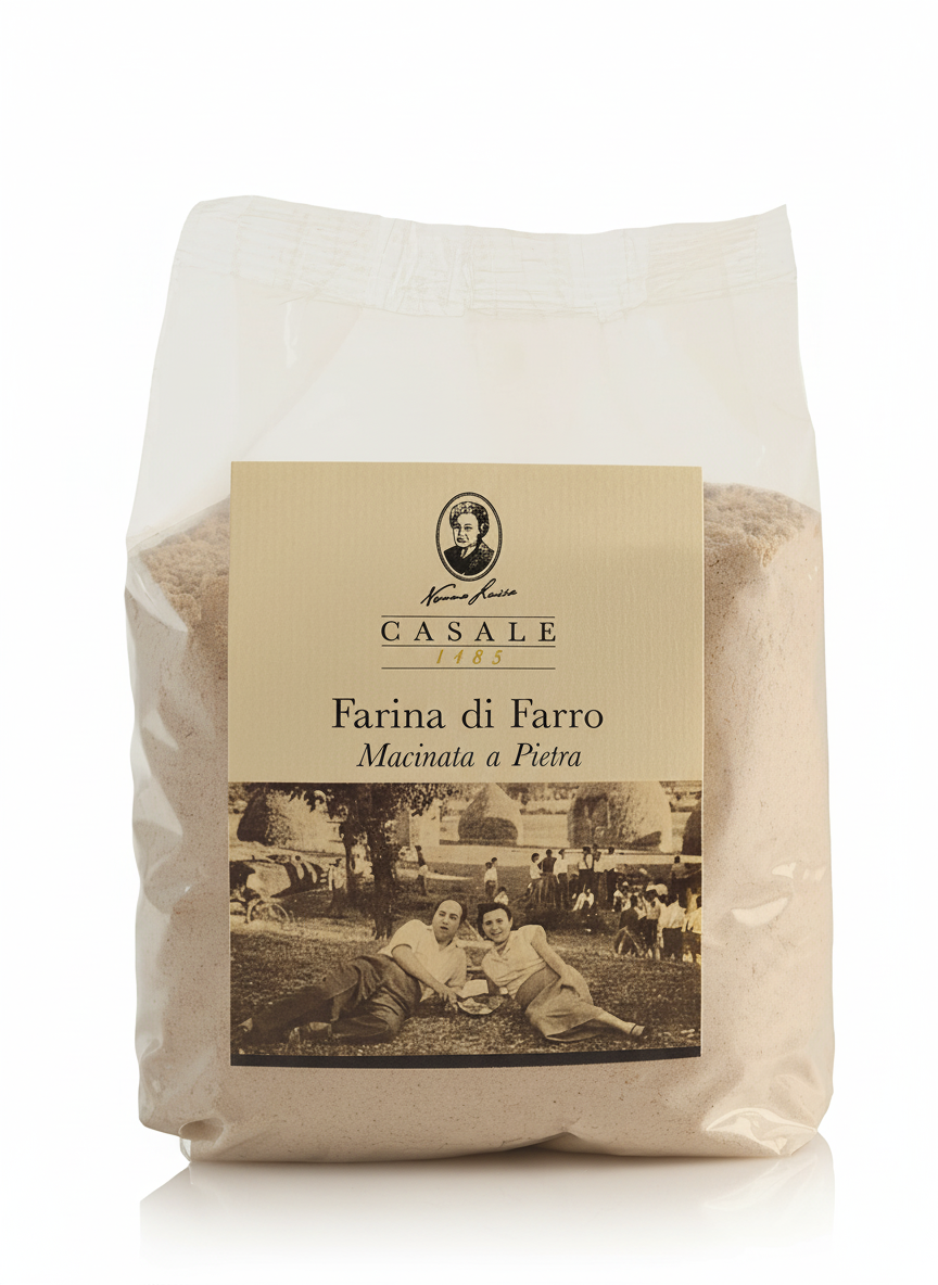 Farina di farro macinata a pietra