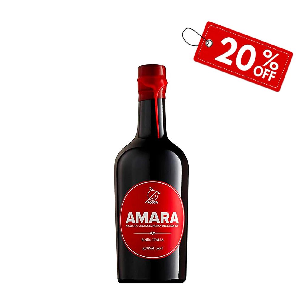 Rossa Agricola “AMARA” – Amaro di Arancia Rossa di Sicilia IGP 50 cl