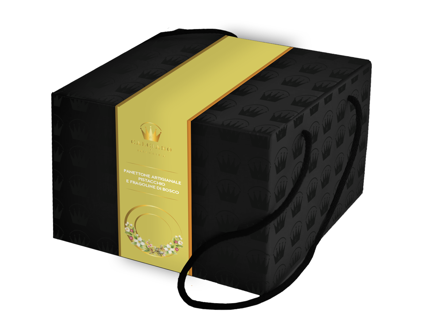 Calciano Panettone Pistacchio e Fragoline 1kg