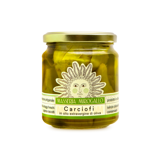 Carciofi in olio extravergine d’oliva