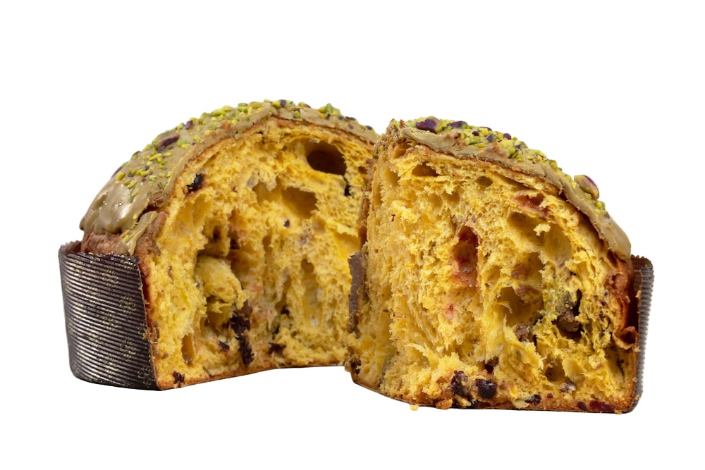 Calciano Panettone Pistacchio e Fragoline 1kg