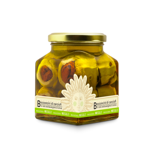 Bocconcini di carciofi in olio extravergine d’oliva